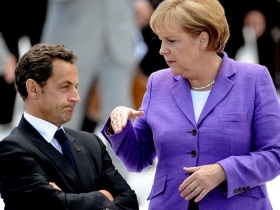Николя Саркози и Ангела Меркель. Фото с сайта marketgid.ru