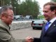 Ким Чен Ир и Дмитрий Медведев. Фото с сайта echomsk.spb.ru