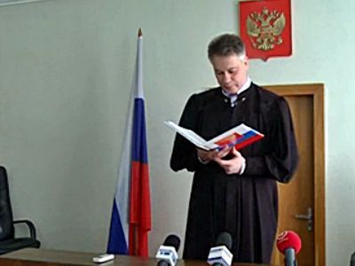 Судья. Фото Виктора Шамаева