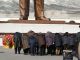 Поклонение памятнику, Северная Корея; 