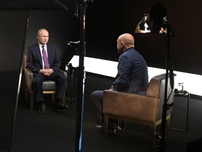 Интервью ТАСС "20 вопросов Путину". Фото: kremlin.ru