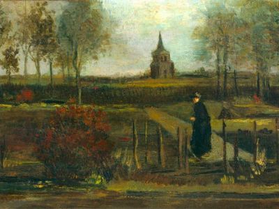 Картина Винсента ван Гога "Весенний сад".   Фото: nltimes.nl