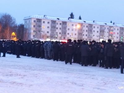 Полиция подготовилась. Фото: Уфа1.Ru