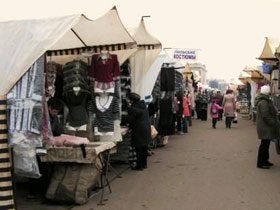 Базар, рынок в Пензе. Вото Виктора Шамаева