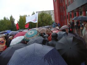 Акция пенсионеров в Ижевске. Фото: Софья Русова, Каспаров.Ru