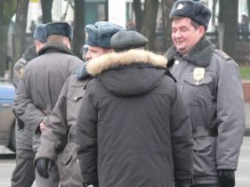 Милиционеры, фото: Егор Гусев, Каспаров.Ru
