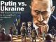 Путин, Украина, шахматная партия (обложка журнала The Week, фрагмент). Источник - korrespondent.net
