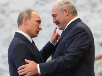 Владимир Путин и Александр Лукашенко. Фото: Vasily Fedosenko / Reuters