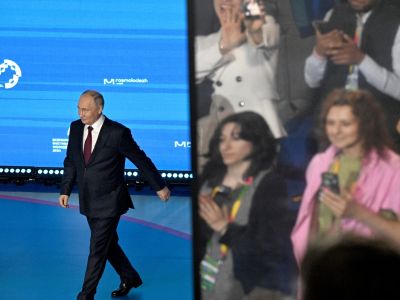 Владимир Путин на "Всемирном форуме молодежи", 6.03.24. Фото: kremlin.ru